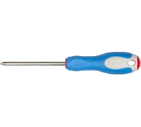 Отвертка Cr-V сталь, трехкомпонентная рукоятка, цветовая индикация типа шлица, PH №2, 100мм Зубр "ЭКСПЕРТ" 25252-2-100_z01