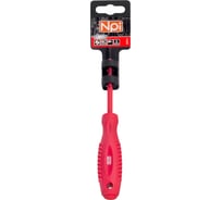 Шлицевая электрозащищенная отвертка SL 2.5x75мм 1000В CrMo NPI 30051