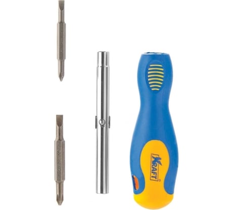 Комбинированная отвертка 6 в 1 KRAFT KT 700448