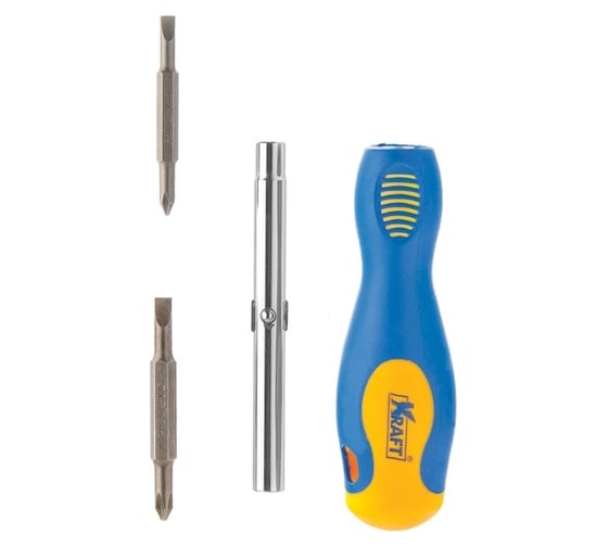 Комбинированная отвертка 6 в 1 KRAFT KT 700448 1