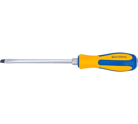 Усиленная шлицевая отвертка 8х150 KRAFT KT 700433