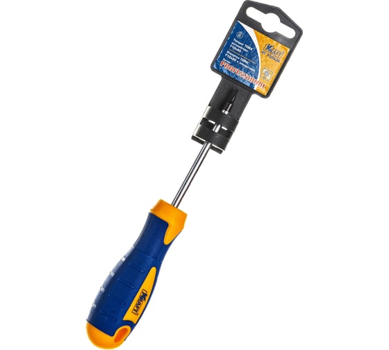 Отвертка KRAFT TORX Т10*80 KT 700438