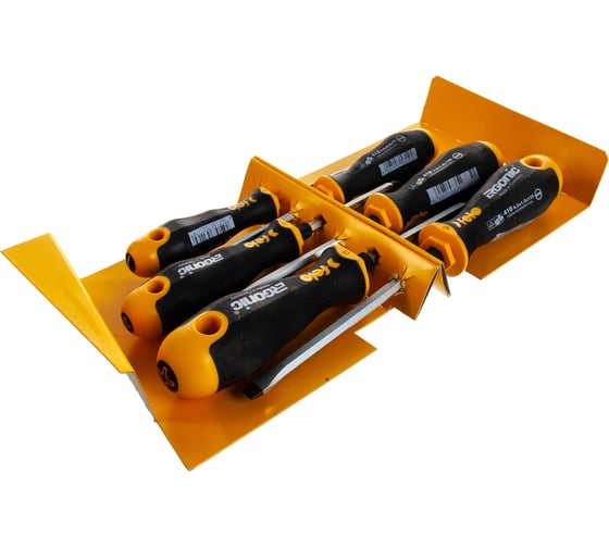 Набор отверток Felo Ergonic SL/PZ с шестигранным лезвием, 6 шт 41096248