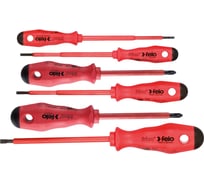 Набор диэлектрических отверток SL/PH, 6 шт Felo 51396197
