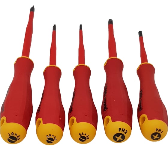 Набор диэлектрических отверток SL/PH E-Slim Felo Ergonic, 5 шт 41385198
