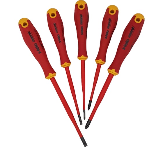 Набор диэлектрических отверток SL/PH E-Slim Felo Ergonic, 5 шт 41385198