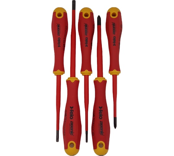Набор диэлектрических отверток SL/PH E-Slim Felo Ergonic, 5 шт 41385198