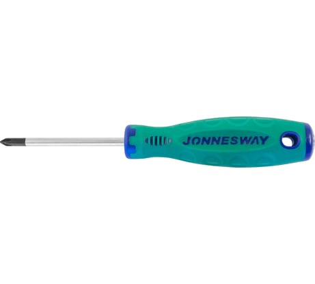 Отвертка стержневая крестовая Jonnesway D71P175 ANTI-SLIP GRIP, PH1x75 мм 49950