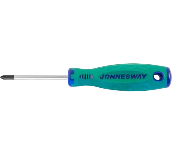 Отвертка стержневая крестовая Jonnesway D71P175 ANTI-SLIP GRIP, PH1x75 мм 49950 1