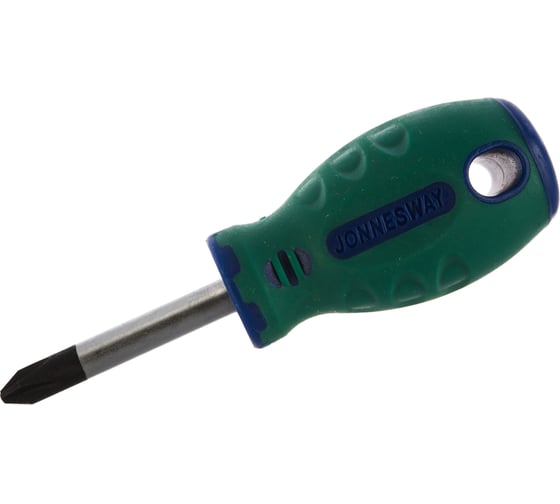 Стержневая крестовая отвертка Jonnesway D71P238 ANTI-SLIP GRIP, PH2x38 мм 49952