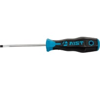 Кабинетная отвертка с прямым шлицем SL4 80мм AIST 810408040R 84804 00-00022454