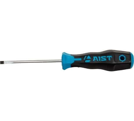 Кабинетная отвертка с прямым шлицем SL4 80мм AIST 810408040R 84804 00-00022454