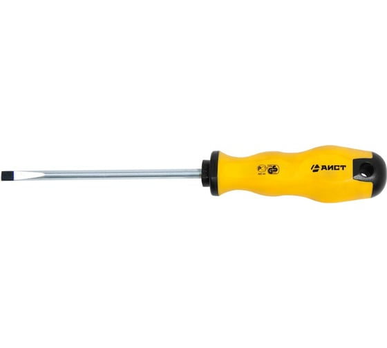 Шлицевая плоская отвертка SL6.5 100мм AIST 810110065 00-00009556 1