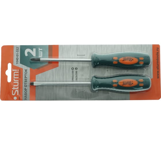 Набор отверток, 2 шт Sturm 1040-01-SS2