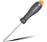 Шлицевая отвёртка DELI HOME SERIES GRAY HT1105C 5x100мм эксклюзивный дизайн, софттач пластик 130297 1
