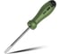Шлицевая отвёртка DELI HOME SERIES GREEN HT1106L 6x150мм эксклюзивный дизайн, софттач пластик 130295 1
