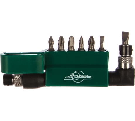 Отвертка для бит Г-образная с набором битов 8 предметов AIST 1011008A-X 00-00007783