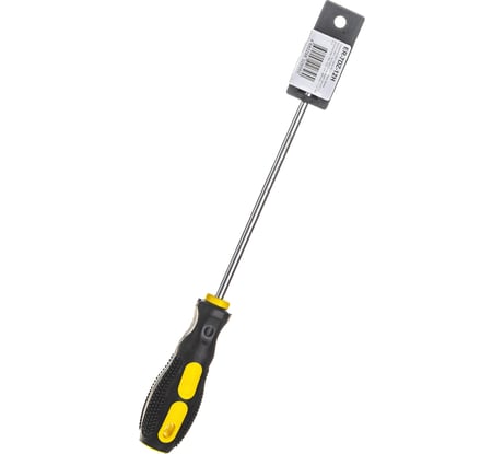 Отвертка крестовая Эврика PZ2х175мм 6мм магнитная с противоскользящей ручкой ER-7DZ-12H 429117