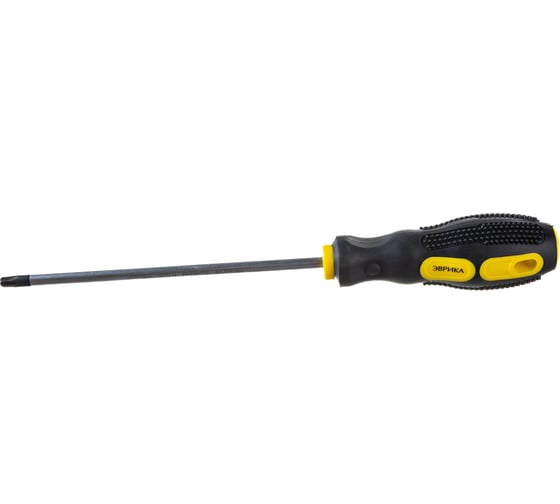Отвертка TORX T30х150мм 6мм магнитная с противоскользящей ручкой с держателем ЭВРИКА ER-7DT-06H 1