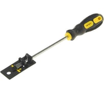 Отвертка шлицевая Эврика SL6.5х150мм 6мм магнитная с противоскользящей ручкой ER-7DA-11H 429086