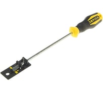 Отвертка шлицевая Эврика SL6.5х200мм 6мм магнитная с держателем ER-1DA-11H 429392