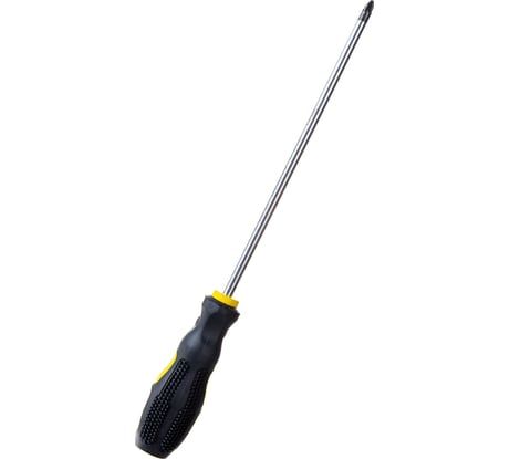 Отвертка крестовая Эврика PZ2х200мм 6мм магнитная ER-7DZ-13H 429118