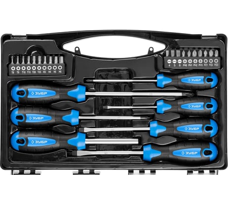Набор отверток с битами Зубр ПРОФЕССИОНАЛ 25240