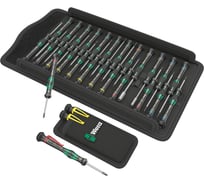 Набор прецизионных отвёрток WERA Kraftform Micro Big Pack 2 29 пр., PH/TX/IPR/HEX внешний и внутренний/SL/Microstix/Съёмник WE-134027