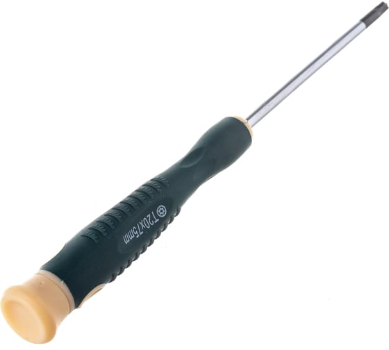 Отвертка Rockforce TORX с отверстием ювелирная T20Hх75мм RF-73707520(19567)