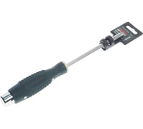 Крестовая силовая магнитная отвертка Rockforce Profi на пластиковом держате RF-70230150(28253)