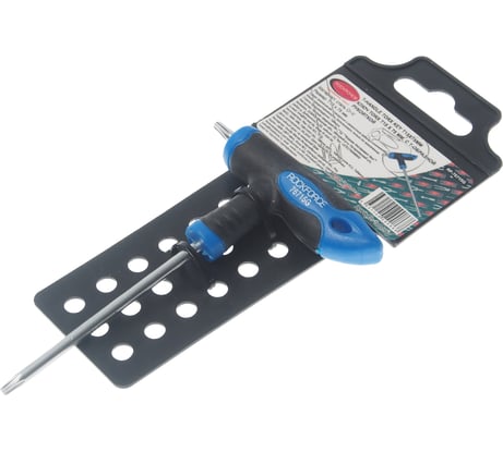 Ключ Rockforce TORX Т-образный с прорезиненной рукояткой T15x75мм RF-76715G(25700)