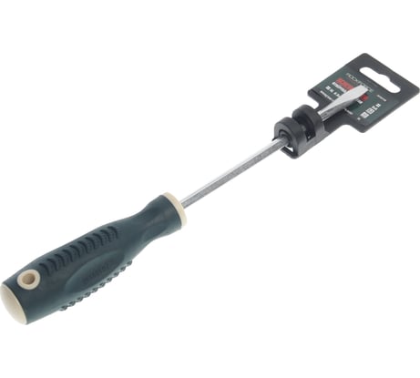 Шлицевая магнитная отвертка Rockforce Profi S2 SL6.5х150мм RF-70165150(28249)