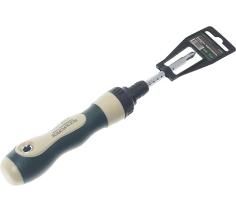 Отвертка Rockforce телескоп. переставная 2в1реверсивная/T-образная силовая PH2x6мм RF-8152R(27793)