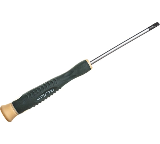 Шлицевая ювелирная отвертка Rockforce SL4.0х75мм RF-73307504(19551)