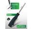 Крестовая магнитная отвертка Rockforce Profi S2 PH2.0х125мм, в пластиковом держателе RF-70120125(27181) 3