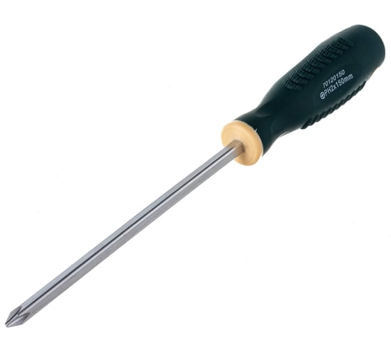 Крестовая магнитная отвертка Rockforce Profi S2 PH2.0x150мм RF-70120150(26228)