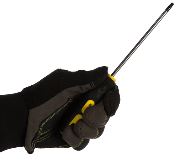 Отвертка ЭВРИКА TORX T25х125мм 5мм магнитная с противоскользящей ручкой ER-7DT-04H