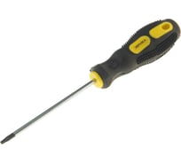 Отвертка ЭВРИКА TORX T15х100мм 4мм магнитная с противоскользящей ручкой ER-7DT-02