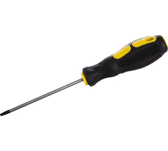 Отвертка ЭВРИКА TORX T15х100мм 4мм магнитная с противоскользящей ручкой ER-7DT-02