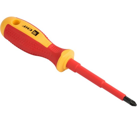 Отвертка EKF Expert PH2x100 мм 1000 В ph-2-100-exp-in