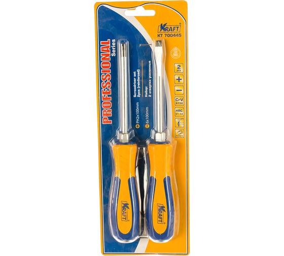 Усиленные отвертки KRAFT KT 700445