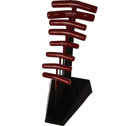 Набор из 8 Т-образных ключей с шариком BONDHUS 2-10 мм 13189