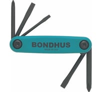 Складной набор ключей BONDHUS GorillaGrip 12545