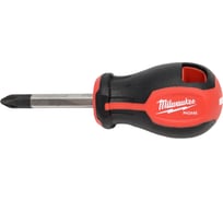 Магнитная отвертка с трехгранной рукояткой Milwaukee PH2x45 4932471787