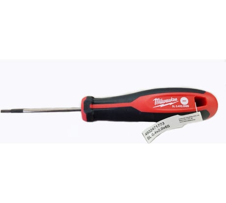 Магнитная отвертка с трехгранной рукояткой Milwaukee SL 0,4x2x65 4932471773