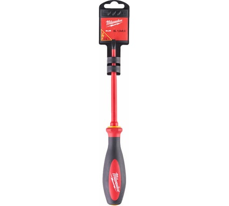 Изолированная тонкая отвертка Milwaukee VDE SL 1,0x5,5x125 4932471447