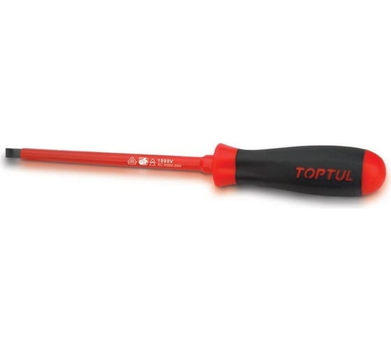 Диэлектрическая отвертка TOPTUL 4x100 мм FAEB0410