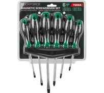 Набор магнитных отверток Rockforce Profi, 6 предметов RF-7006A(27191)