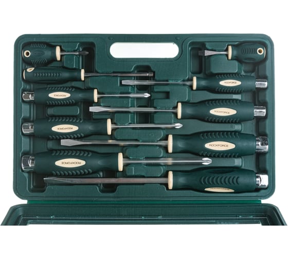 Набор силовых отверток Rockforce 10 предметов RF-7010(26540)