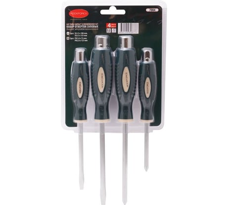 Набор силовых отверток Rockforce 4 предметов RF-7004(26537)